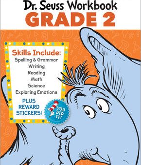 Dr. Seuss Workbook: Grade 2: 260+ Fun Activities with Stickers and More! (Spelling, Phonics, Reading Comprehension, Grammar, Math, Addition & Subtr Supply