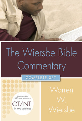 Wiersbe Bible Commentary 2 Vol Set For Cheap