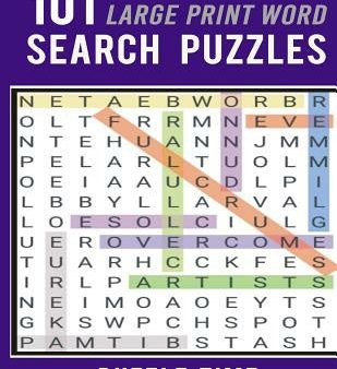 101 Large Print Word Search Puzzles For Cheap