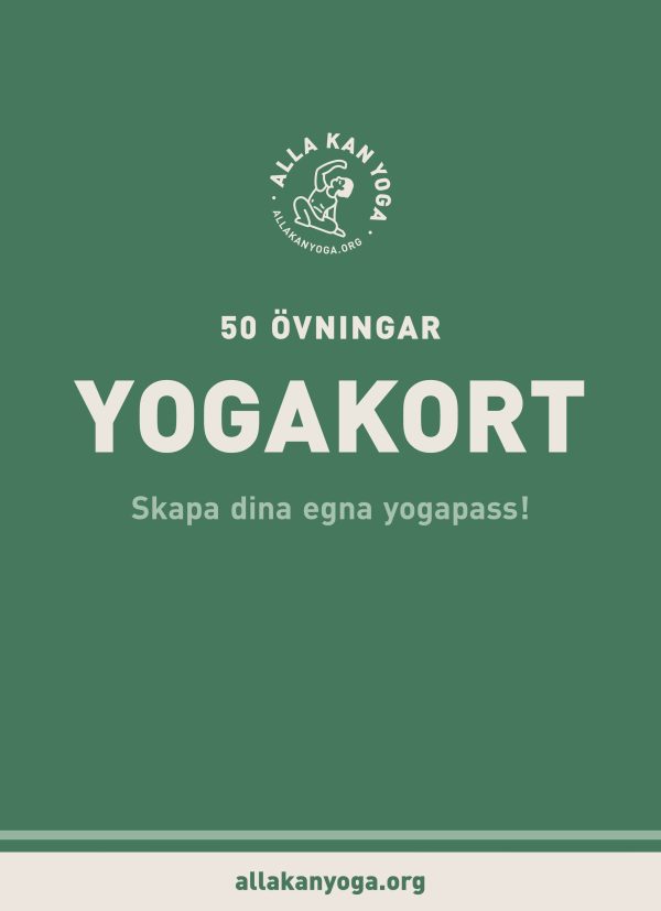 Yogakort med Alla kan yoga : 50 övningar - skapa dina egna yogapass Cheap