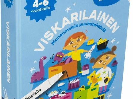 Viskarilainen-puuhakorttikirja 4-6 v Online Hot Sale