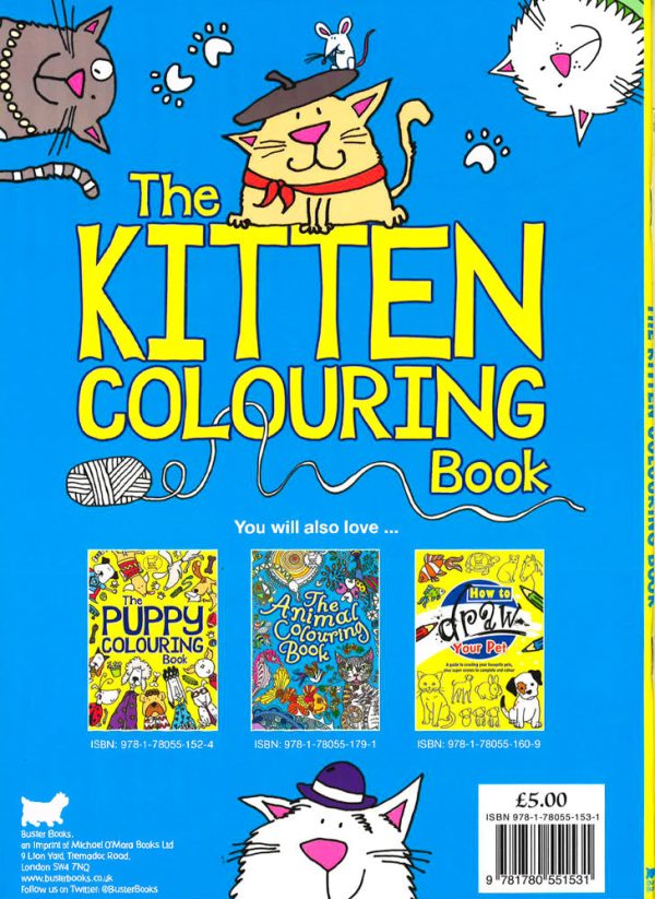 The Kitten Colouring Book Supply